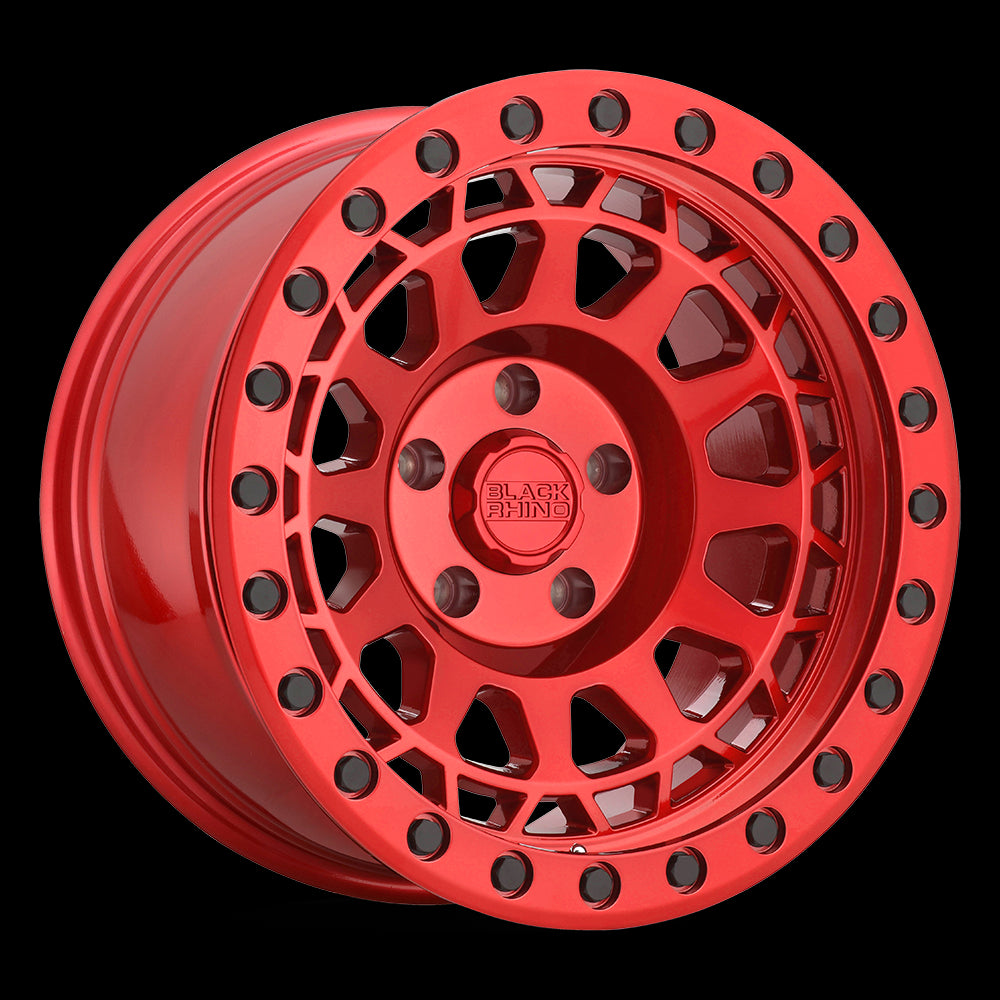 17X9 Black Rhino Primm C-RED-BLKBLTS 6X139.7 ET0 wheel/rim