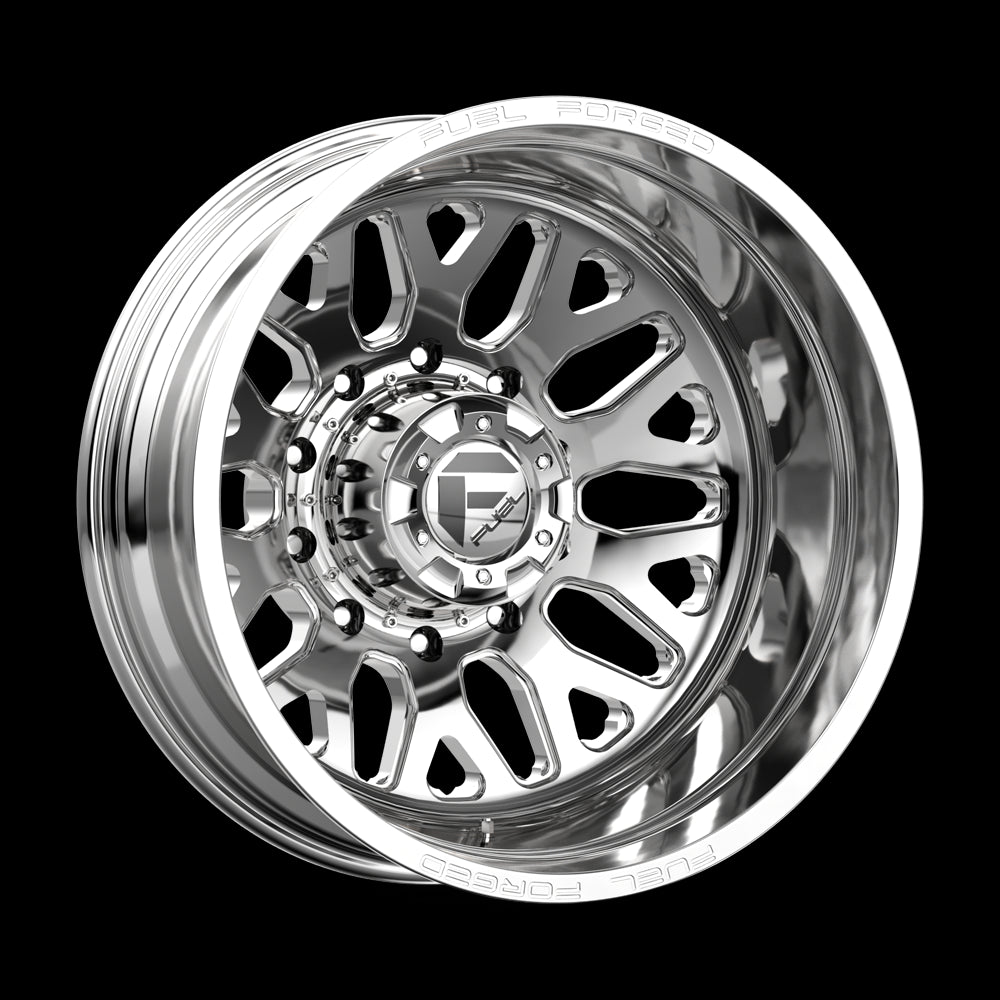 22X8.25 Fuel MONO DE19 FF19D Polished 10X225 ET-202 wheel/rim - 0