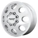 16X6 American Racing AR204 BAJA DUALLY POLISHED 8X170 ET111 wheel/rim-3