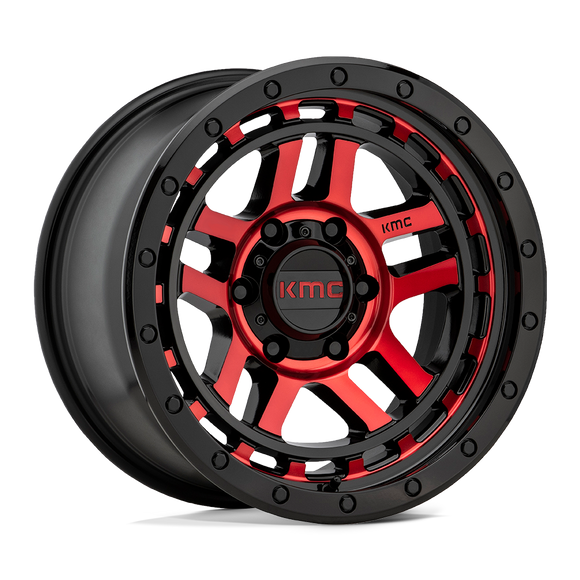 18X8.5 KMC KM540 RECON G-BLK MCH RTCC 6X139.7 ET0 wheel/rim