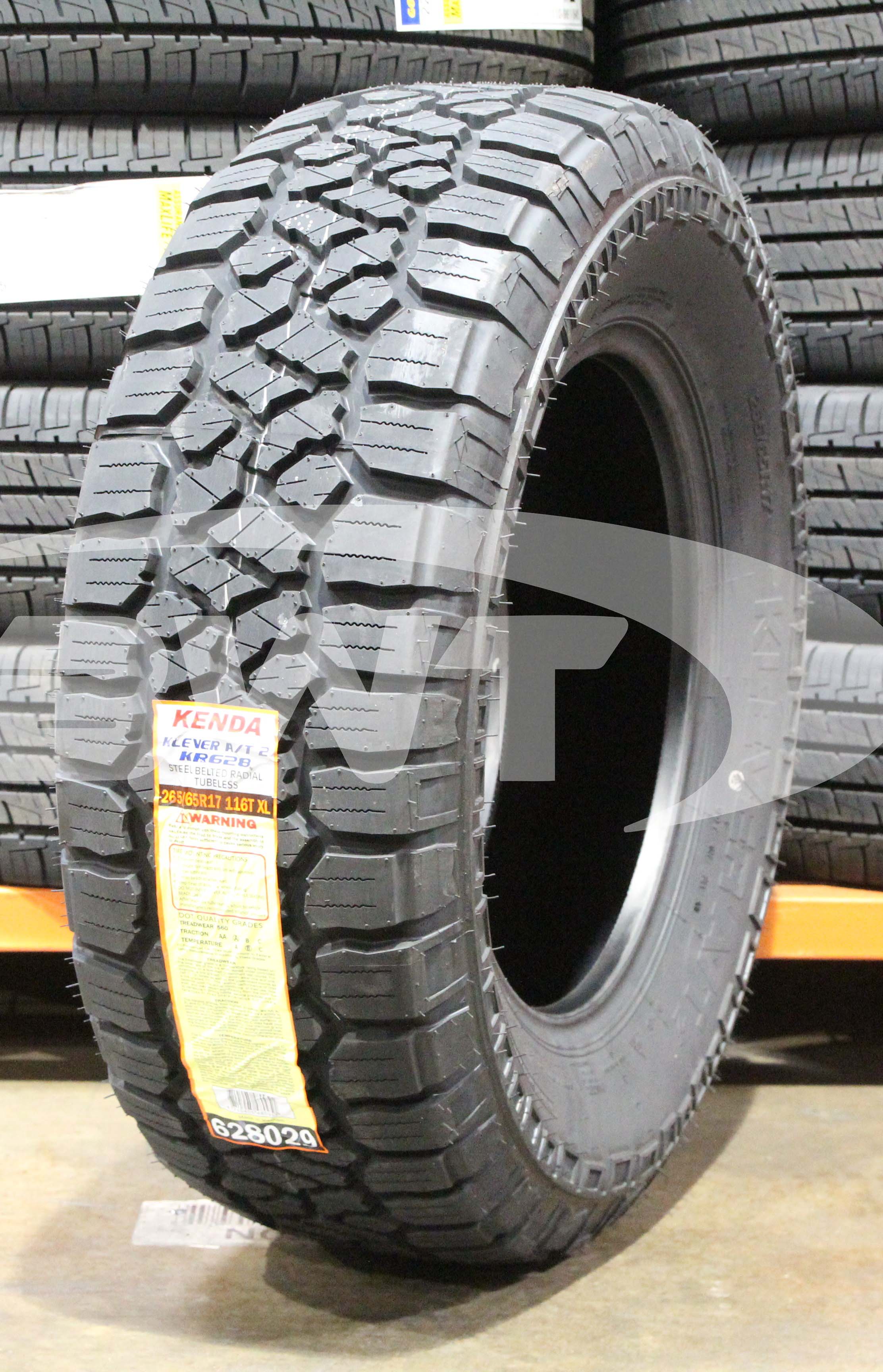 Kenda Klever A/T 2 Tire(s) 265/65R17 116T XL RBL 2656517