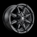 20X9 Fuel D575 Coupler Gloss Black 8X165.1 ET1 wheel/rim-1