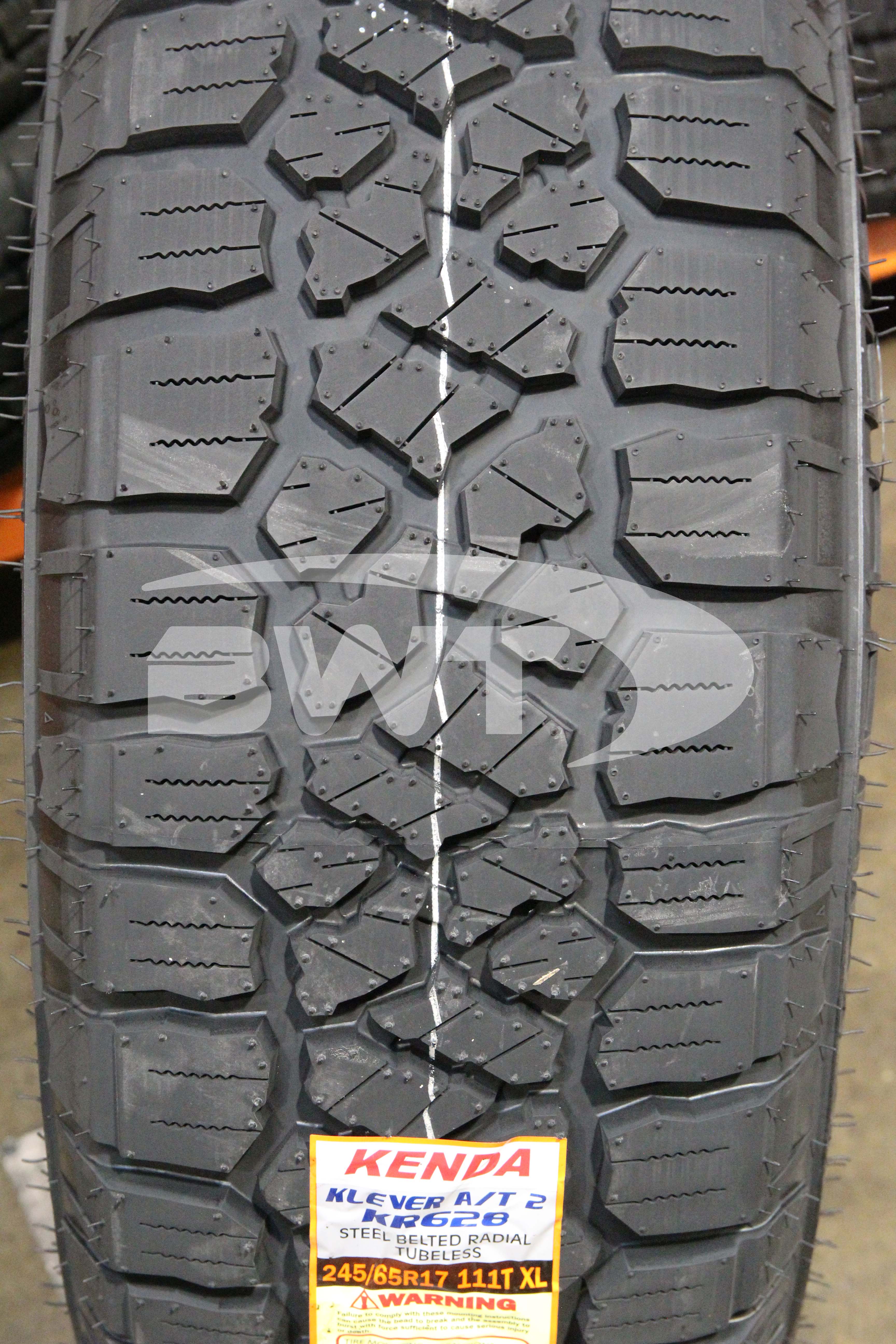 Kenda Klever A/T 2 Tire(s) 245/65R17 111T XL RBL 2456517 - 0