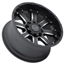 18x9 Black Rhino Sierra Black Wheel/Rim 8X165 18-9 8-165 ET12-3