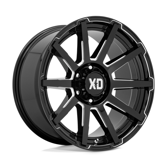 20X10 XD XD847 OUTBREAK Gloss Black Milled 6X139.7 ET12 wheel/rim