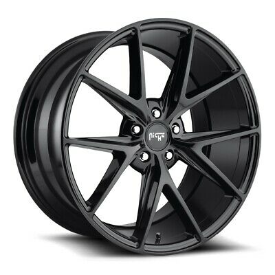 20x9 Niche Misano Gloss Black Wheel/Rim 5x120 5-120 20-9