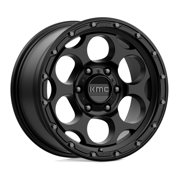 17X8.5 KMC KM541 DIRTY HARRY Textured Black 6X139.7 ET18 wheel/rim
