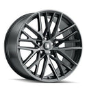 20X10.5 Touren TR91 Matte-Black-Brushed Wheel/Rim 5x112 ET40 3291-2145TM40-4