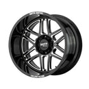 20X10 Moto Metal MO992 FOLSOM Gloss Black Milled 8X165.1 ET-18 wheel/rim-4