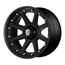 17x9 KMC XD Addict Black Wheel/Rim 5x127 5-127 5x5 17-9 ET-12-3