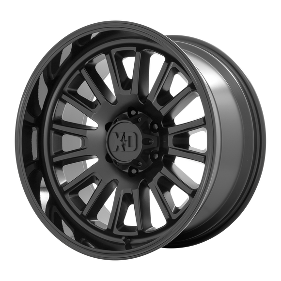22X10 XD XD864 ROVER Satin Black With Gloss Black Lip 8X170 ET-18 wheel/rim
