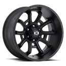 20x12 Vision 415 Bomb Satin Black Wheel 8x180 ET-51 CB124.2-2