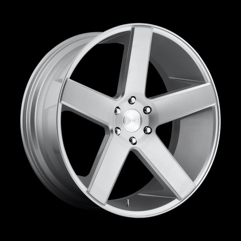 22x9.5 DUB Baller Gloss Silver Wheel/Rim 6x135 6-135 22-9.5