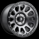 18X9 Fuel D601 Vector Matte Gun Metal Black Bead Ring 6X139.7 ET1 wheel/rim-3