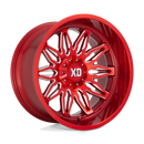 22X12 XD XD859 GUNNER Candy Red Milled 6X135/6X139.7 ET-44 wheel/rim-1