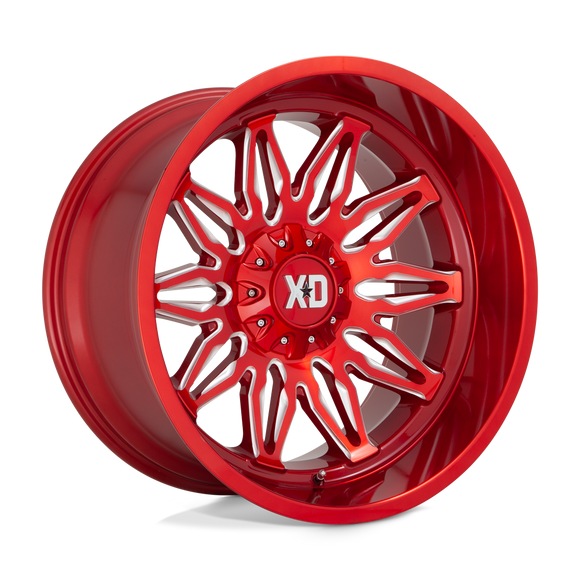 22X12 XD XD859 GUNNER Candy Red Milled 6X135/6X139.7 ET-44 wheel/rim