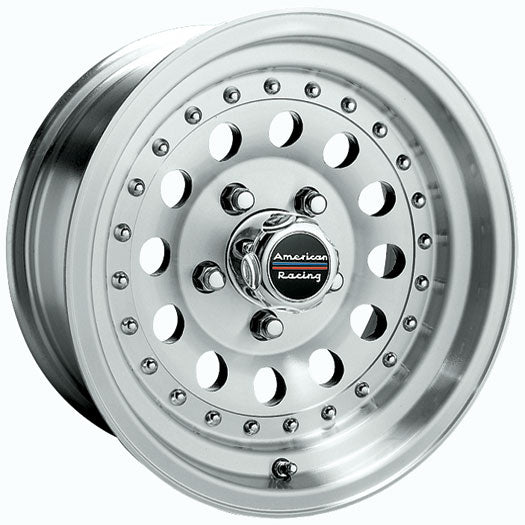 15x10 American Racing Outlaw II Machined Wheel 5X114.3 15-10 5-114.3 ET-38