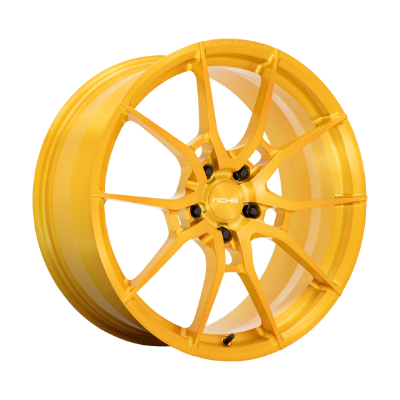 20X10 Niche T112 KANAN Brushed Candy Gold 5X114.3 ET40 wheel/rim
