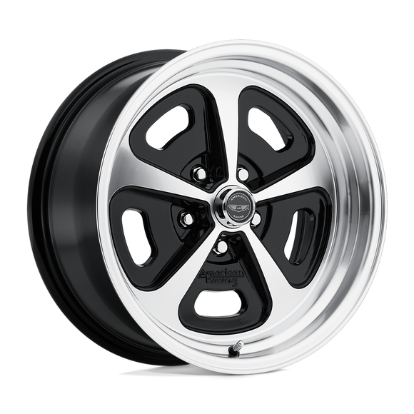 15X7 American Racing VN501 Black Machined Wheel/Rim 5x120.65 5-120.65 ET0