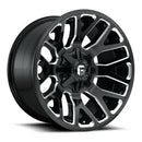 20X9 Fuel D623 WARRIOR Gloss Black Milled 5X139.7/5X150 ET1 wheel/rim-4
