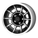 15X7 American Racing Vector Satin Black Wheel/Rim 5x114.3 15-7 5-114.3 ET0-3
