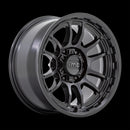 17X8.5 KMC KM727 WRATH Satin Black 6X139.7 ET-10 wheel/rim-5