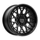 17X8.5 KMC KM722 TECHNIC Satin Black 6X135 ET18 wheel/rim-2