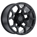 20X9.5 Black Rhino Overland Black Wheel/Rim 6X139.7 ET-18 6-139.7 20-9.5-5