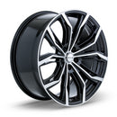 18x8 RTX Black Widow Black Machined 5x115 ET42 wheel/rim-3