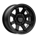 17X8.5 KMC KM723 Trail Satin Black 6x120 ET0 wheel/rim-1