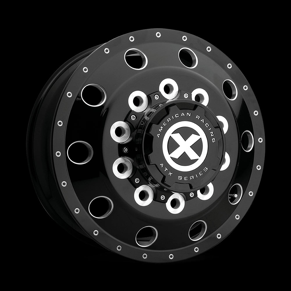 24.5X8.25 American Racing ATX AO405 TREX G-BLK MILL 10X285.75 ET144 wheel