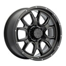 17x9 Mamba M19 Matte Black 6x139.7 6x5.5 ET-12 Wheel Rim-1