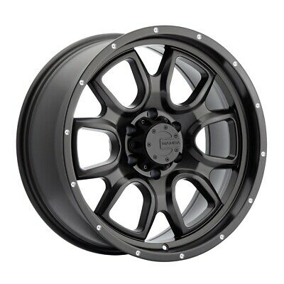 17x9 Mamba M19 Matte Black 6x139.7 6x5.5 ET-12 Wheel Rim