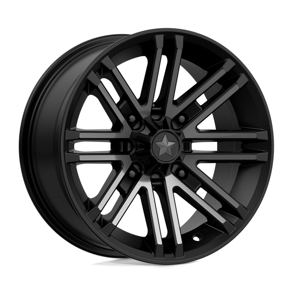 15X7 MSA Offroad Rogue Satin Black Titanium Tint 4x137 M40-05737
