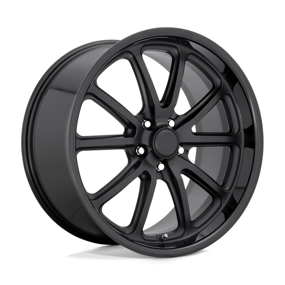 20X8.5 US Mag Rambler Gloss Black Matte Black 5x120 U123208521+32
