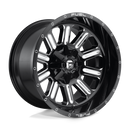 20X9 Fuel D620 Hardline Gloss Black Milled 6X135/6X139.7 ET2 wheel/rim-1