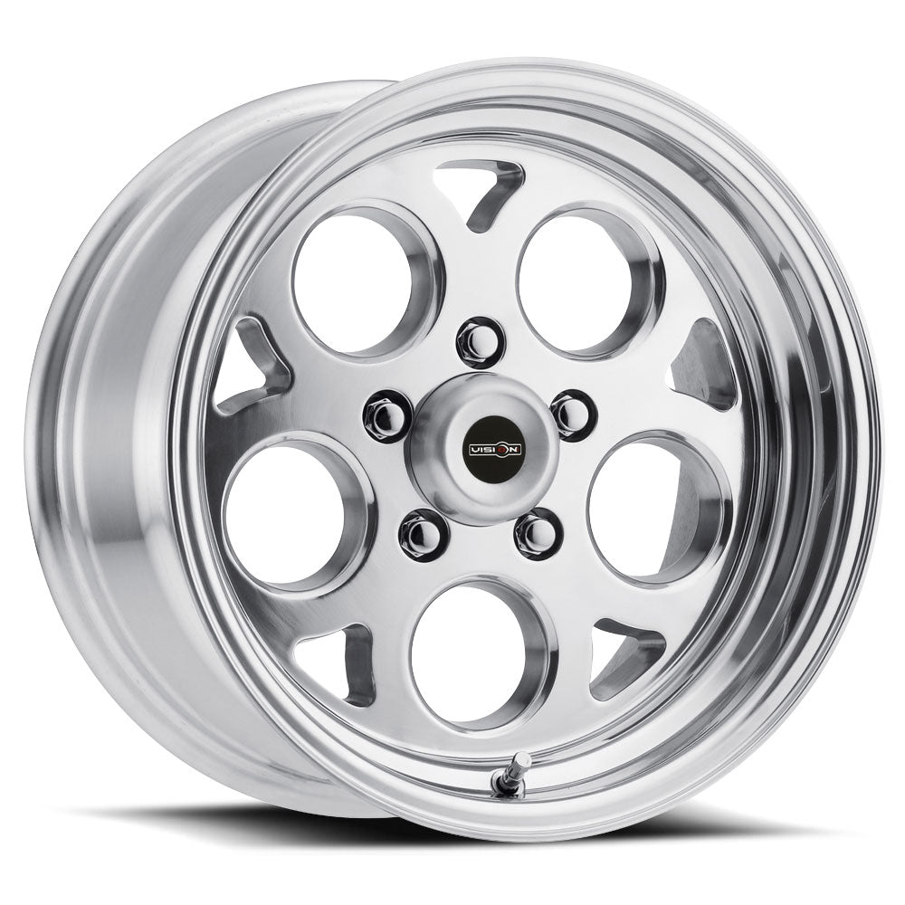 15x4 Vision 561 Sport Mag Polished 5x114.3 5x4.5 ET-19 Wheel Rim - 0