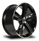 17x7.5 RTX SMS Black Machined 5x114.3 ET40 wheel/rim-3