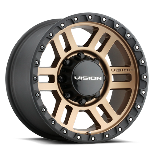 17x9 Vision 354 Manx 2 Bronze Wheel 5x127 ET-12 CB78.1