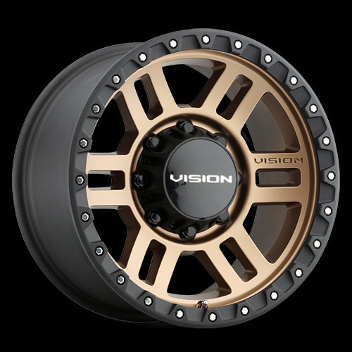 17x9 Vision 354 Manx 2 Bronze 5x127 5x5 ET-12 Wheel Rim