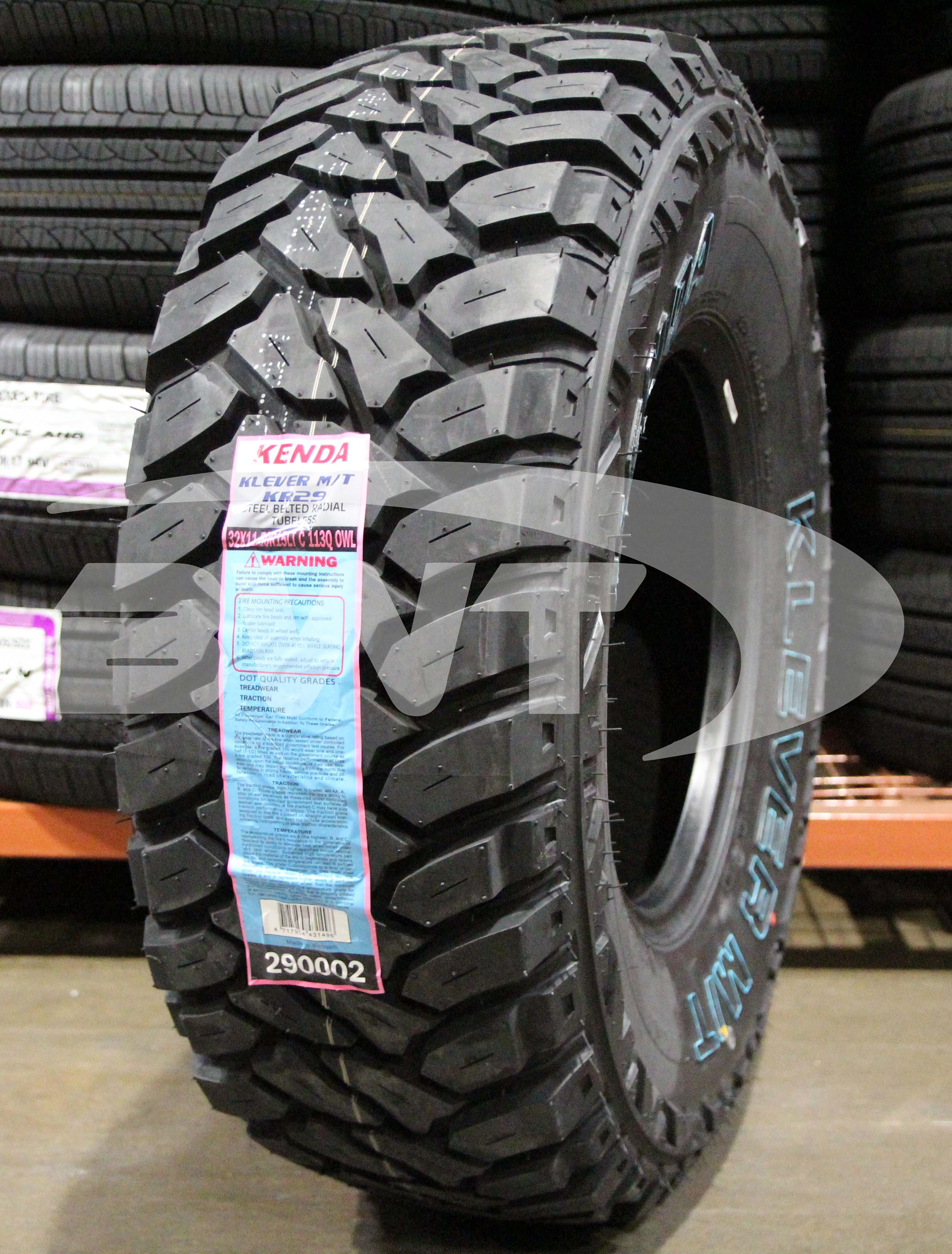 Kenda Klever M/T KR29 Mud Tire(s) 32x11.50R15 32/11.50-15 11.50R R15 32115015