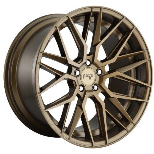 20x10.5 Niche Gamma Gloss Bronze Wheel/Rim 5x114.3 5-114.3 20-10.5
