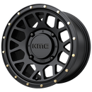15X6 KMC ATV KS135 Grenade Satin Black 4X156 ET38 wheel/rim-3