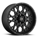18x9 Vision 412 Rocker Satin Black Wheel 5x150 ET12 CB110.2-1