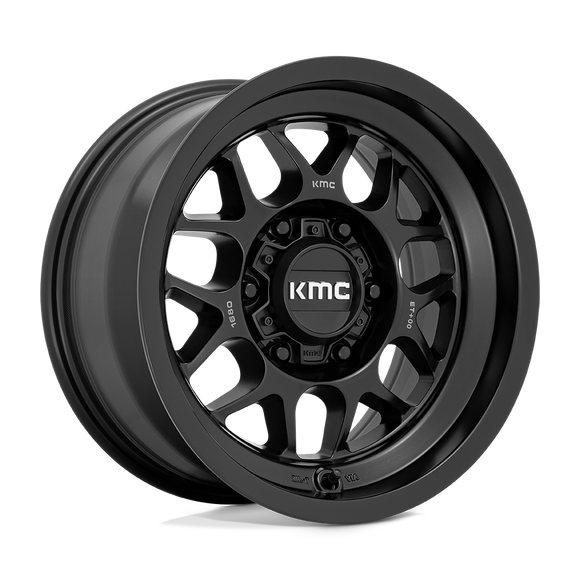 16X8 KMC KM725 TERRA Satin Black 6X139.7 ET0 wheel/rim