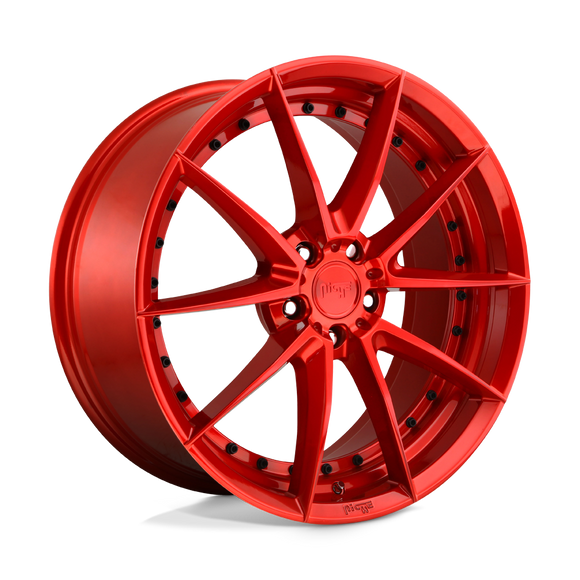 20x10.5 Niche Sector Gloss Red Wheel/Rim 5x114.3 5-114.3 20-10.5
