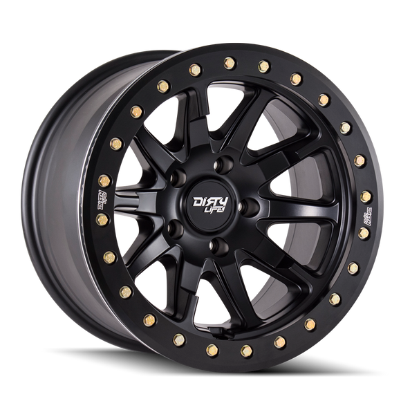 17X9 Dirty Life DT-2 Black-Matte Wheel/Rim 8x170 ET-12 9304-7970MB