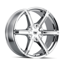 24X9.5 Mazzi Stilts Chrome Wheel/Rim 5x115 ET18 371-24918C-3