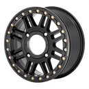 15X10 KMC ATV KS250 Cage Beadlock S-BLK BLK-RING 4X137 ET0 wheel/rim-3