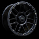 17x9 Vision 111 Nemesis Matte Black Wheel 6x139.7 ET-12 CB106.2-2